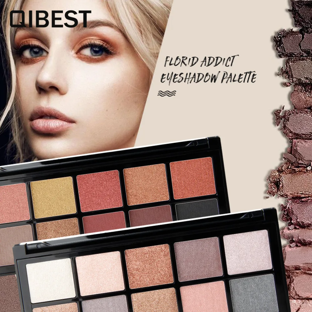 

10 Colors Natural Make Up Blushing Set Face Sheer Matte Mineral Blush Kit Cheek Base Foundation Pressed Powder Pallet
