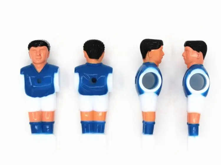 11Pieces 5 Colors Top Quality kickers Soccer Table Player Foosball Soccer Vivid Character Design For Mini-foosball-table