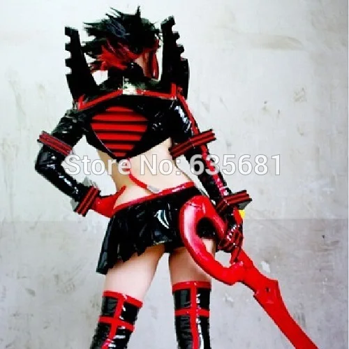 KILL la KILL Ryuko Matoi Senketsu; костюм для косплея; специальная форма «Kamui»; комплект одежды для девочек