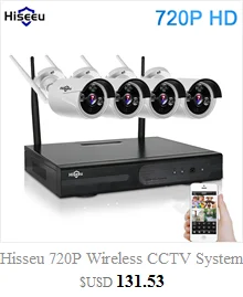 4 канала CCTV системы 4CH Мини DVR 720 P ИК Пуля Открытый аналоговая камера видеонаблюдения комплект Camaras де Seguridad XMEYE 1200TVL 42