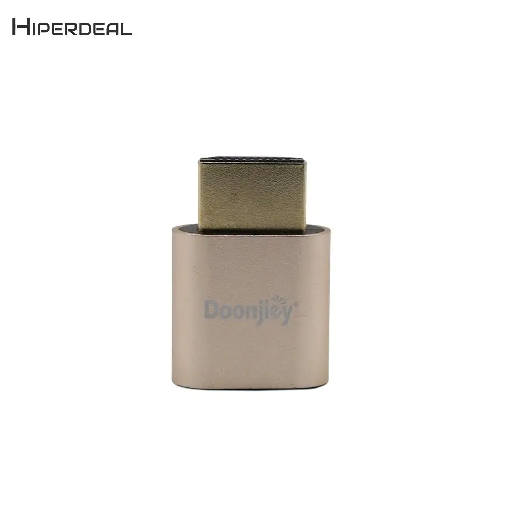 Адаптер для виртуального дисплея HIPERDEAL VGA HDMI 1 4 DDC EDID пустышка эмулятор