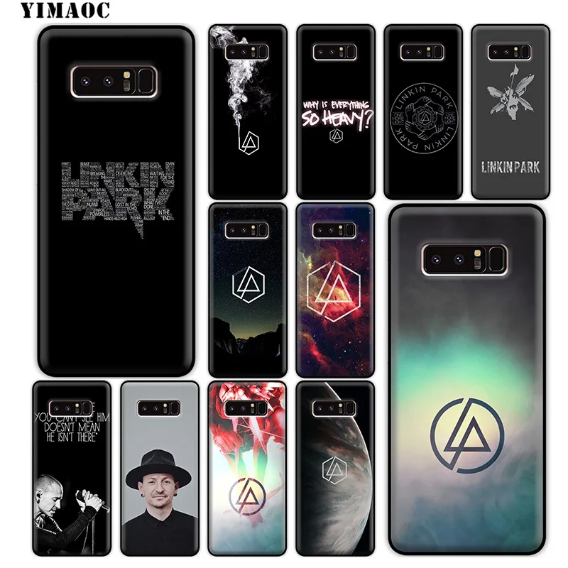 Мягкий силиконовый чехол YIMAOC Linkin Park для samsung Galaxy S10 S10e S9 S8 Plus S7 S6 Edge J6 |