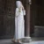 Однотонное черное, красное женское длинное пальто с длинным рукавом и капюшоном, новый дизайн, Тренч в китайском стиле, большие размеры, осеннее пальто B137 - изображение