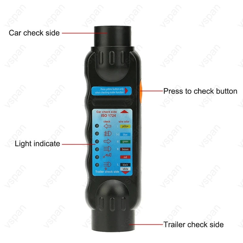 Diagnostic Tool 7 Pin Vehicle Car Towing(21)