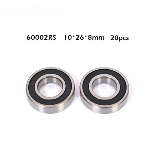 10 x 26 x 8 mm 7 Kugellager 6000 2RS