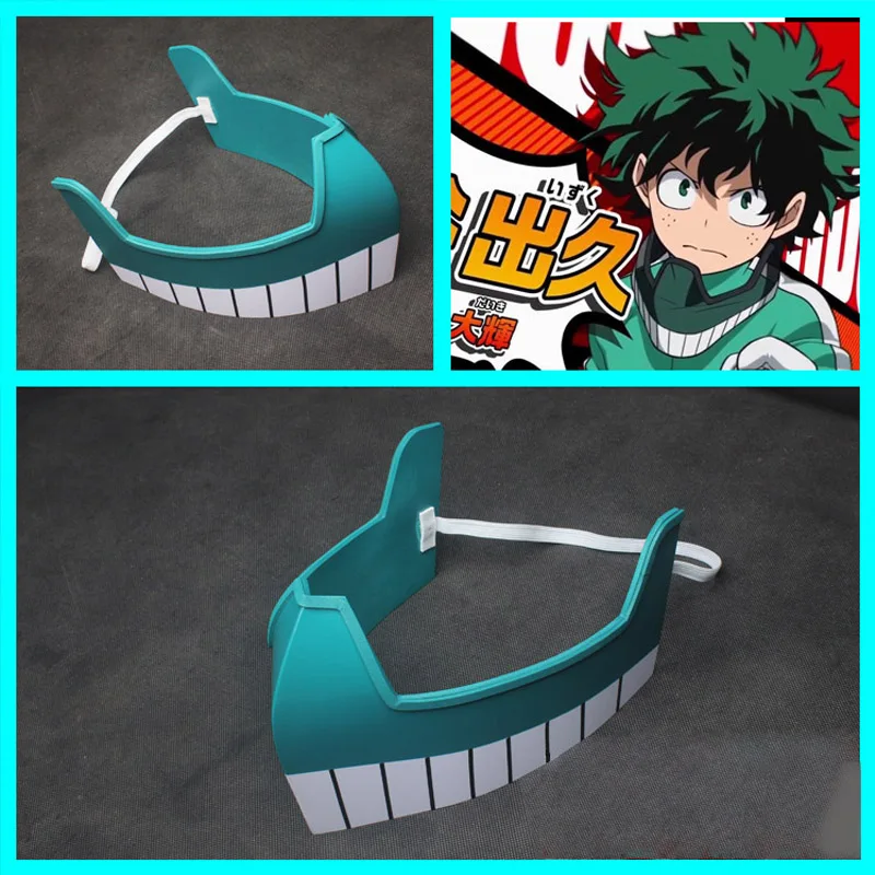 Coshome Аниме Boku No My Hero academic Izuku Midoriya костюмы для косплея Битва с маской вечеринки на