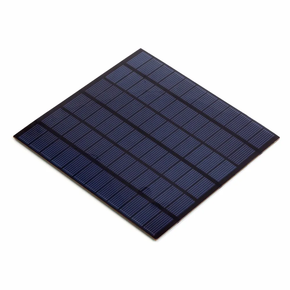 Sunwalk 12 шт. Мини DIY Панели солнечные 250 мАч 4.5 Вт 18 В polycrystallin Pet Панели солнечные для солнечной Системы Тесты 165*165 мм