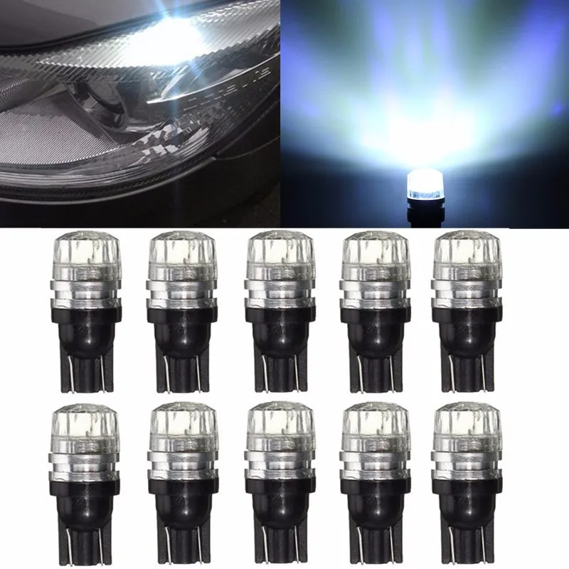

2Pcs Car Light Bulb For Canbus Error Free T10 W5W 194 168 LED COB Car Interior Side Marker Lamp Wedge Light Bulb DC12V 6000K