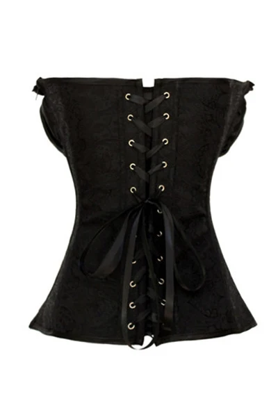 Bustier Corset Sexy Vintage Style Sweetheart Top Ruffles Overbust Lingerie Corset Bodice High Quality Steampunk Women Bustiers