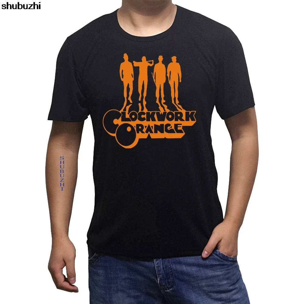 

CLOCKWORK ORANGE T-SHIRT VINTAGE - STANLEY KUBRICK MOVIE - MILK BAR ALEX PRINT Cool Casual pride t shirt men Unisex New sbz3131