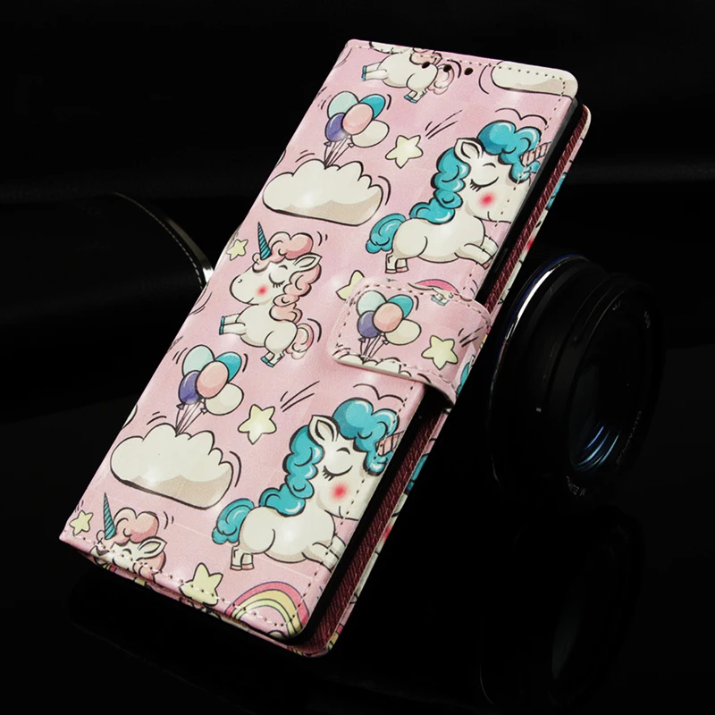 Модный 3D кожаный магнитный флип кошелек чехол для телефона силиконовый Coque Funda