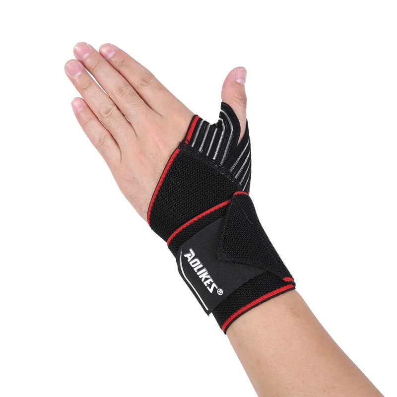 Sport Wristband Wrist Support Strap Cycling Fitness Tennis Hand Band Protector 