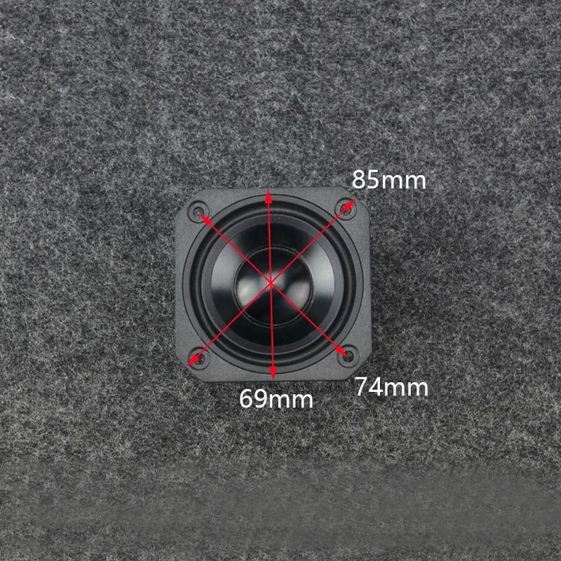 2.5"inch 69mm 4ohm 8ohm 15W Full Range NdFeB Magnetic Speaker Audio Stereo Loudspeaker Horn Trumpet DSAR-2.5F-15W-01