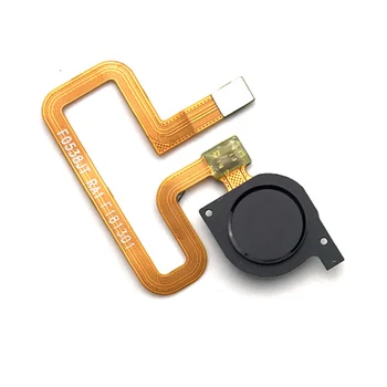 

5 Pcs Home Return Key Menu Button For Huawei Y7 2018 / Y7 prime 2018 Fingerprint Sensor Scanner Recognition Touch ID Flex Cable