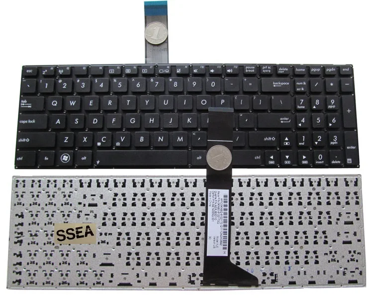SSEA New Laptop US Keyboard For ASUS X550 X550C F501 F501A X501 X501A X501U X501EI X501XE X550VB X550V X550VC no frame | Компьютеры и