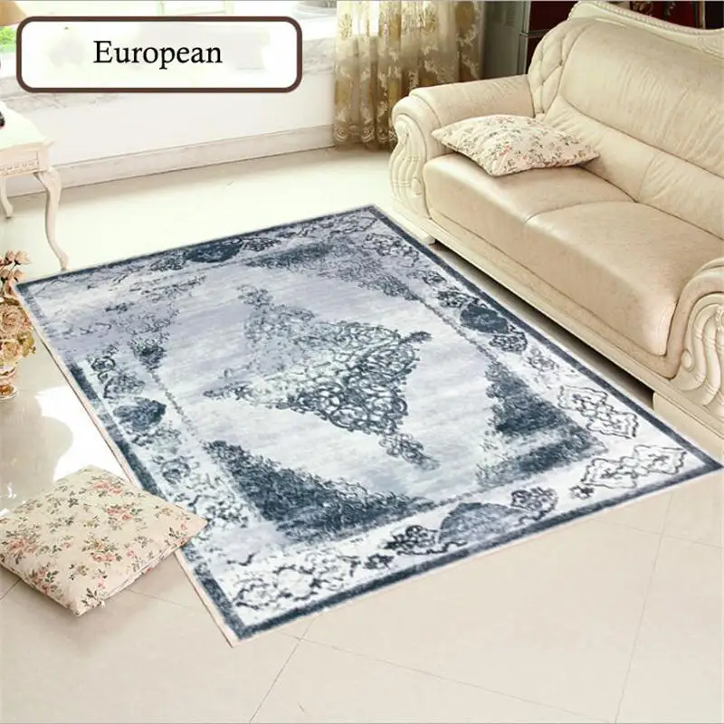 Европейский стиль, мягкие ковры для гостиной, спальни, домашние ковры, напольный коврик для двери, декоративный дом, толстые лохматые коврики