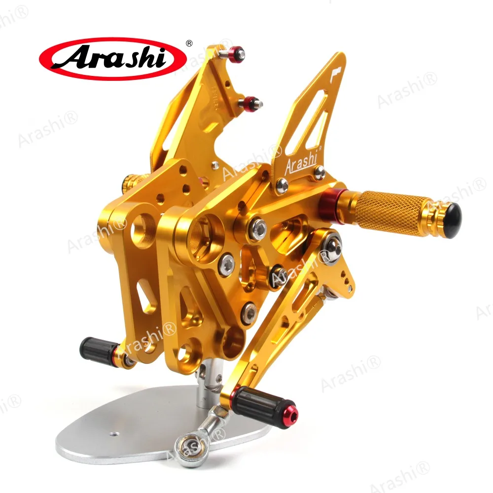 Arashi CNC Adjustable Rearset For KTM DUKE 390 2016 2017 Footrest Rider