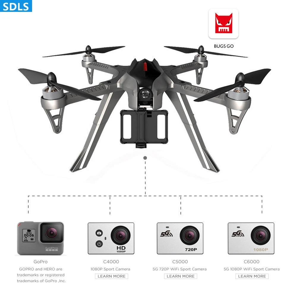 MJX Bugs 3 H B3H 5G 1080 P wifi FPV камера двойной 2 4G 4CH RC Дрон зарядное устройство для
