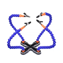 Многофункциональные тиски, стол с зажимом паяльная станция с 4 шт. гибкий манипулятор Soldeirng Железный Держатель для сварки печатной платы Ремонт Третий ручной инструмент