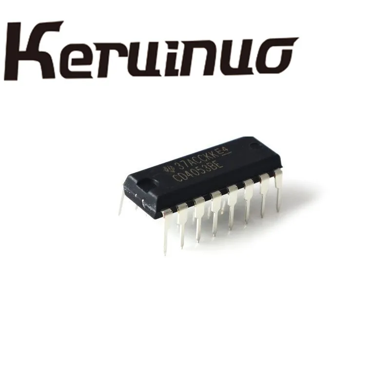 

10PCS CD4053BE DIP16 CD4053 DIP 4053BE DIP-16 new and original IC