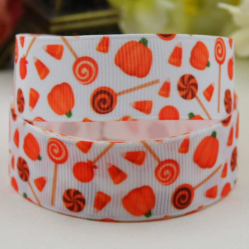 

7/8'' 22mm,1" 25mm,1-1/2" 38mm,3" 75mm Candy Character printed Grosgrain Ribbon party decoration X-02240 10 Yards