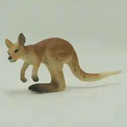 Моделирование животных модель кенгуру игрушка фигурка Декор Пластик животных модель подарок