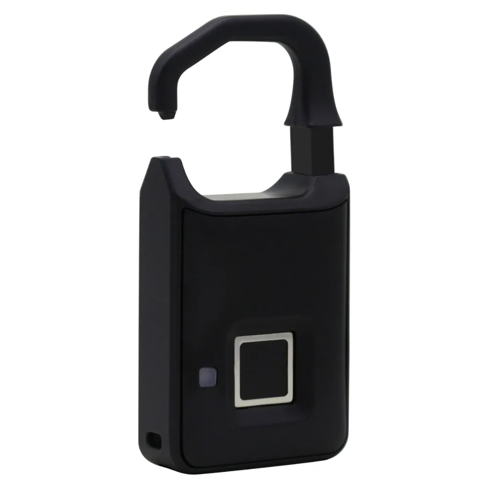 

Fingerprint Lock Smart Keyless USB Rechargeable Access IP65 Waterproof Anti-Theft Security Padlock Door Luggage Case Lock