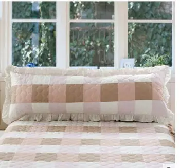 

Clip cotton side double pillowcase 1.5 m cotton 1.2 pillowcase 1.8 m cotton long pillowcase thickening