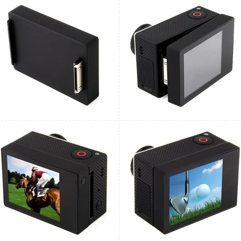 Аксессуары Anordsem 6 ''для GoPro 3 LCD BacPac внешний экран дисплей + Водонепроницаемый