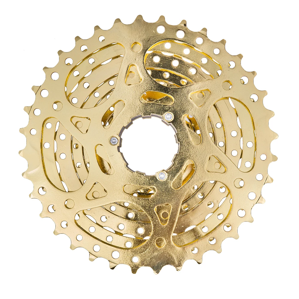 ZTTO 9s 27s Speed Gold Golden Freewheel Cassette MTB Mountain Bike Bicycle Parts 11-36T for Parts M370 M430 M4000 M590 M3000 ZTTO 9s 27s Speed Gold Golden Freewheel Cassette MTB Mountain Bike Bicycle Parts 11-36T for Parts M370 M430 M4000 M590 M3000