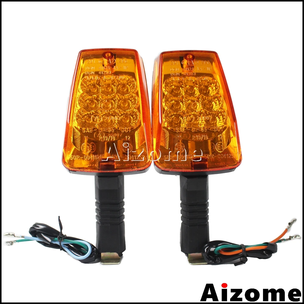 

Motorcycle LED Turn Signal Lights Blinkers Front Turn Indicators For MZ ETZ 251 Flash Lights