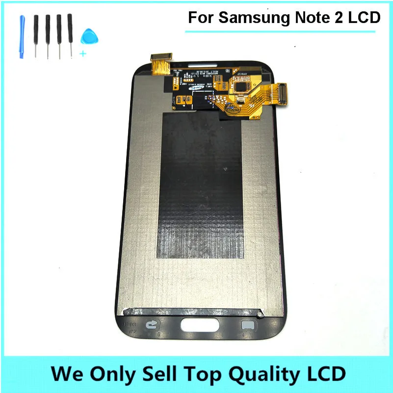

For Samsung Galaxy Note 2 ii N7100 LCD Display Touch Screen Digitizer 5pcs/lot