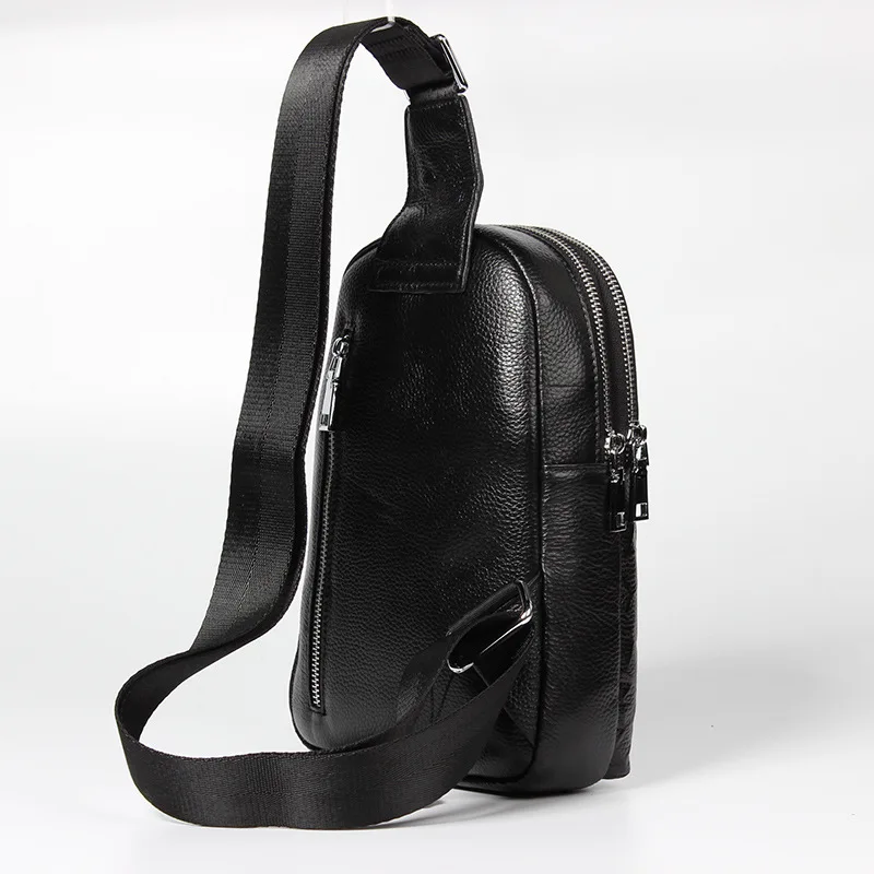 Harga Pria Kulit Asli Tas Dada Pria Tas Selempang Bahu Pria Dada Pack Crossbody Tas untuk Pria Fashion Selempang Kulit paket Online Pria Kulit Asli Tas Dada Pria Tas Selempang Bahu Pria Dada Pack Crossbody Tas untuk Pria Fashion Selempang Kulit paket