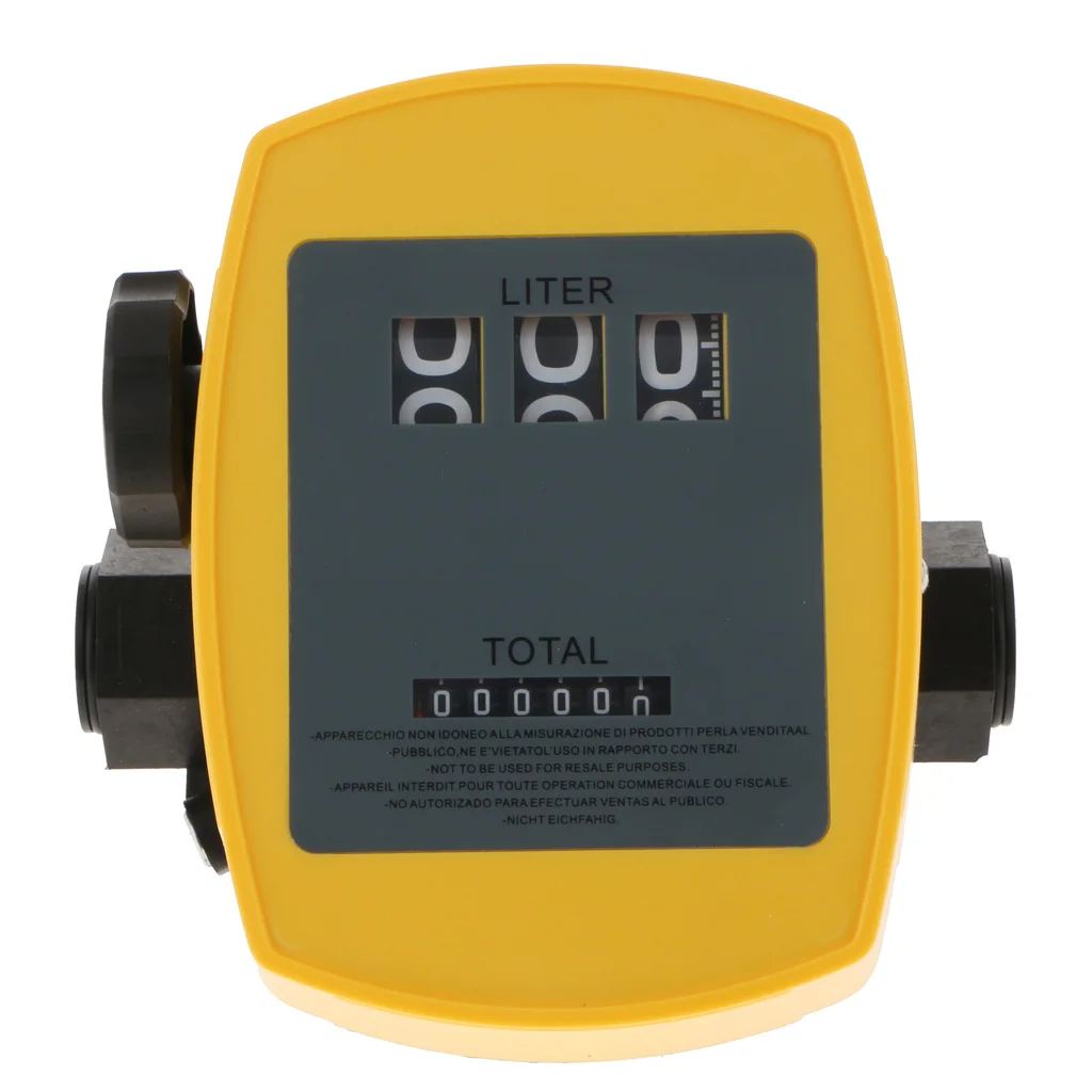 

Petrol Diesel Oil Fuel Flow Meter Counter Mechanical Fuel Meter of 1% High Accuracy 20-120L/min for Matching Oil Pump