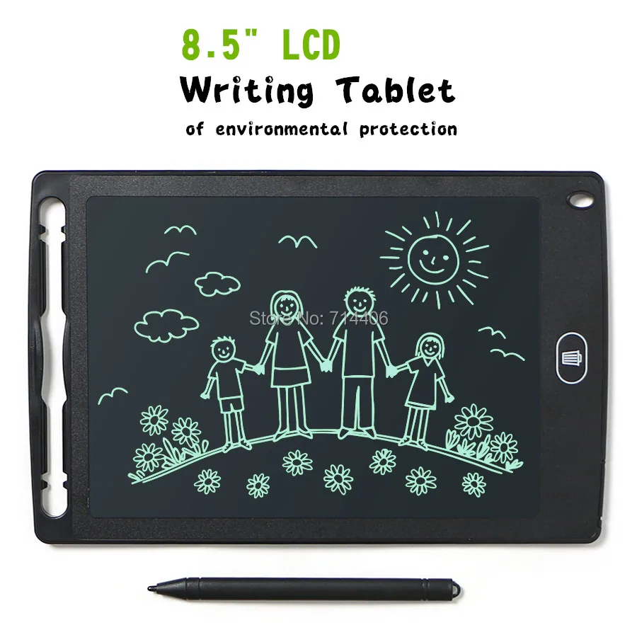 electronic erase handwriting tablet drawing board,8.5 inch LCD writing