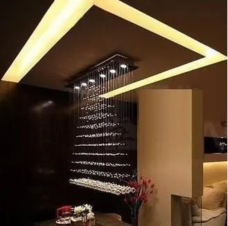 100cm Large Size Luxury New Modern Design Crystal Lighting Light 100cm Large Size Luxury New Modern Design Crystal Lighting Light Pendant Lamp Chandelier Dining Room