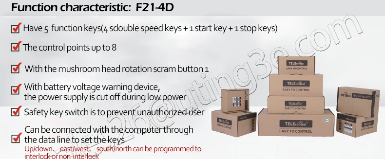 Телеконвертер F21-4D передатчик аппаратура дистанционного управления марки uting передатчик