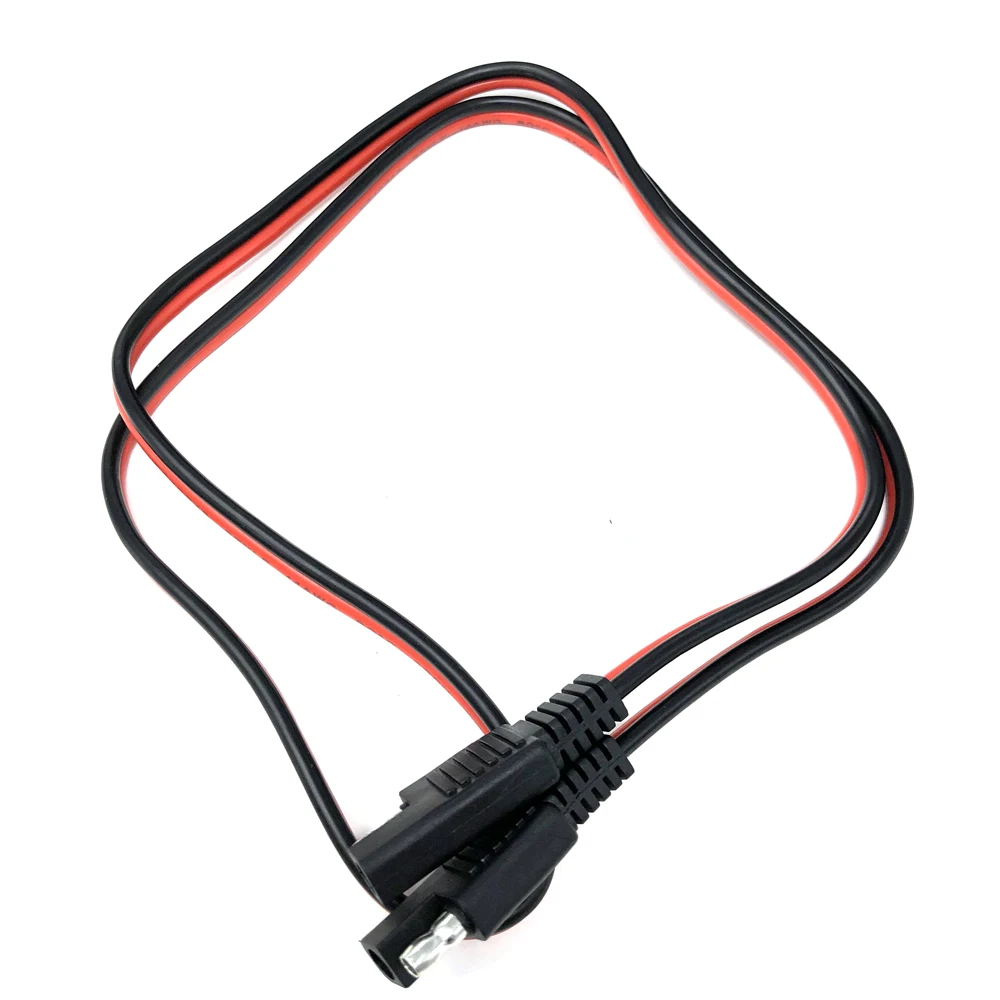 14AWG 100 см 12V SAE Быстрая отсоединительный кабель-удлинитель шнура Батарея Зарядное устройство Кабельные соединители Удлинительный кабель для зарядки