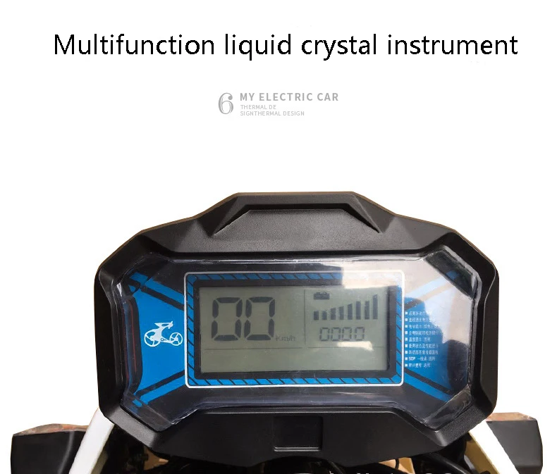 Cheap 60V 1000W Three Rounds of Motorcycle Electric Motorcycles Citycoco Citycoco Electric Scooter Lead-acid Battery 3