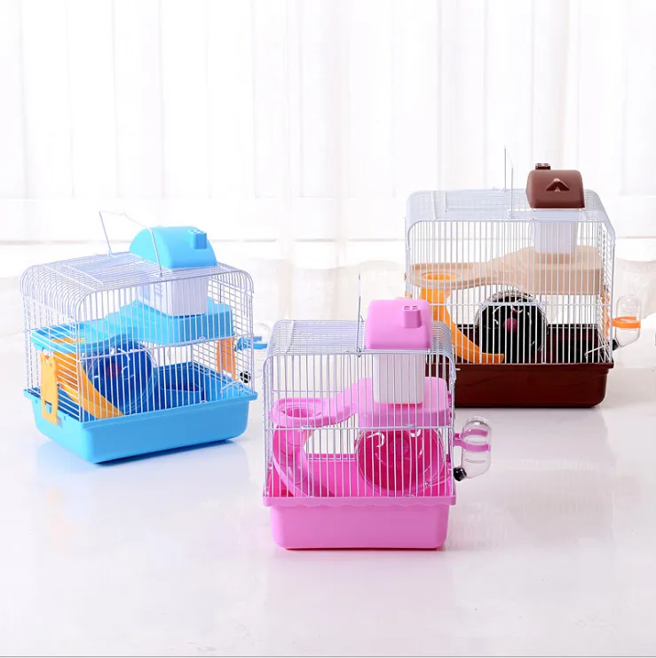 2017 Hot sell Free shipping Castle hamster cage Travel carry Novice