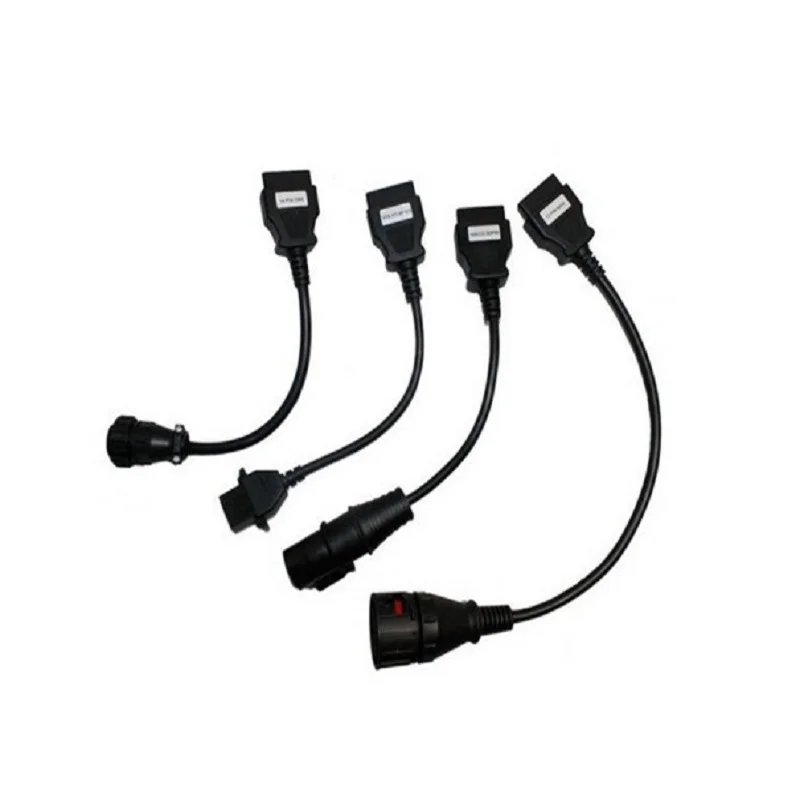 2016 High quality truck Truck cable 8 full set cables OBD2 Diagnostic OBD OBDII OBD 2 Connect Cable For TCS CDP Pro-3