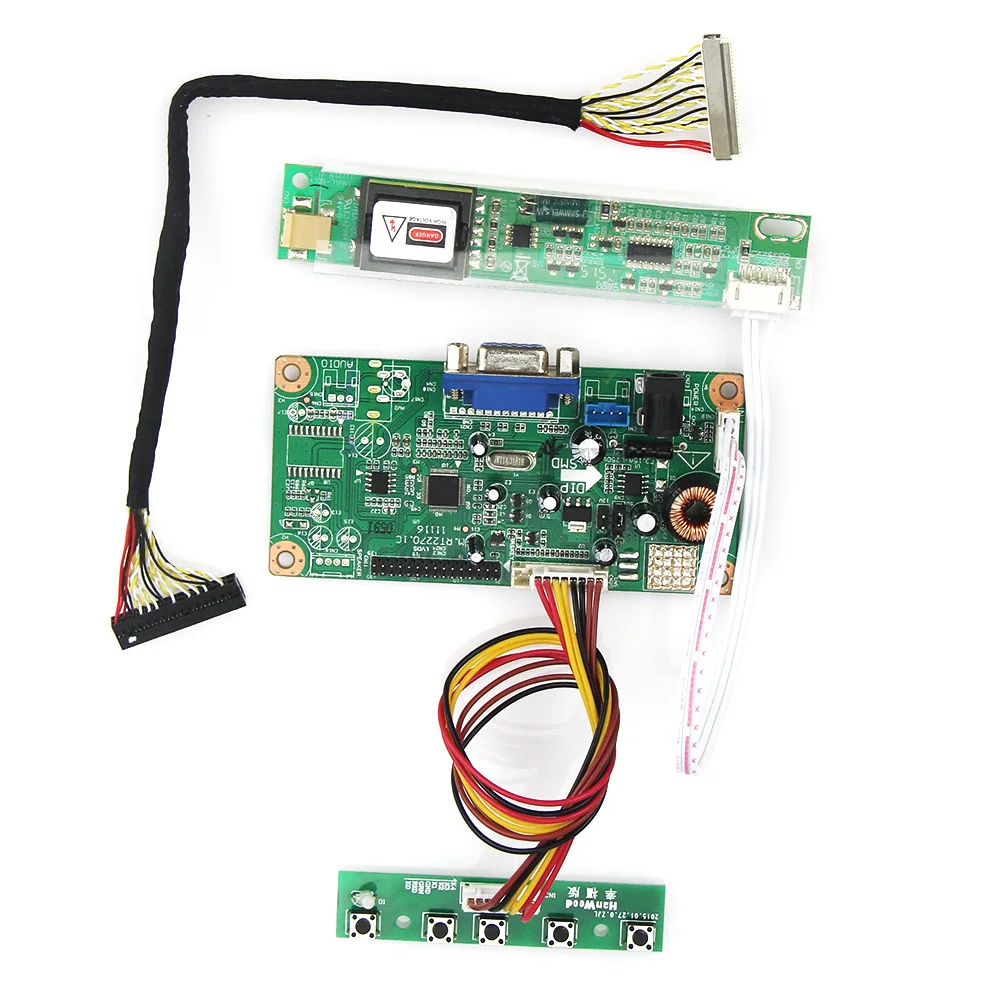 

For B170PW01 LP171WP4 Control Driver Board VGA LVDS Monitor Reuse Laptop 1440x900 Free Shipping