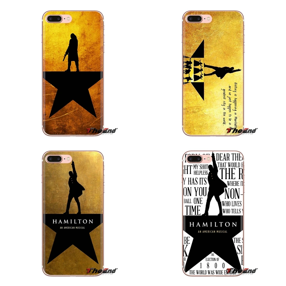 Чехлы для телефонов Xiaomi Mi4 Mi5 Mi5S Mi6 Mi A1 A2 5X6X8 9 Lite SE Pro Max Mix 2 3 2S Pretty Broadway Cast Hamilton Art Logo |