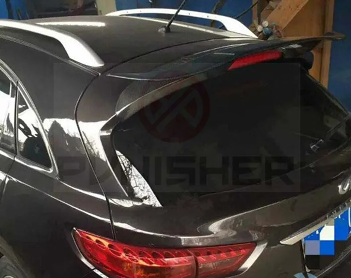 Задний спойлер из углеродного волокна для Infiniti FX35 FX37 S51 2011 2013|carbon fiber rear spoiler|rear