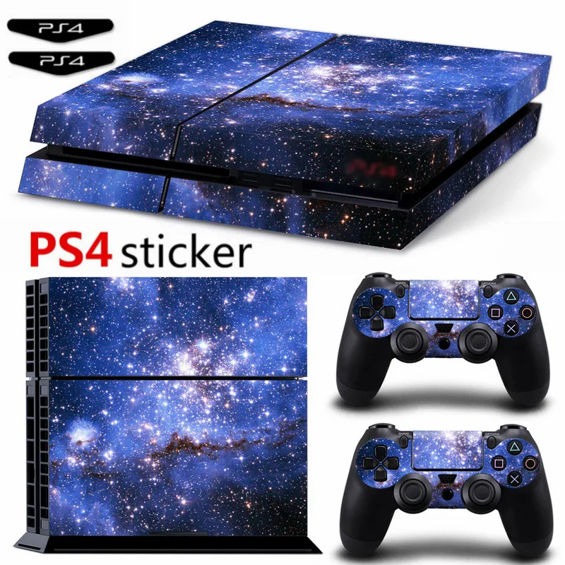 

Blue Sky Ps4 Sticker Vinyl Cover Decal PS4 Skin for PS4 Console and 2 Controllers