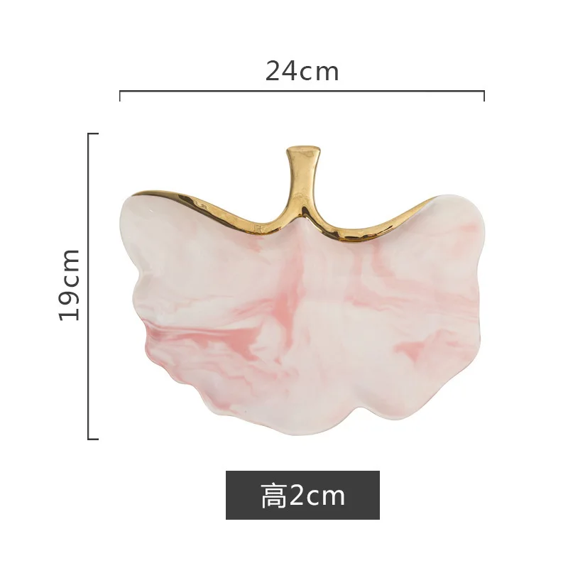 Шикарная Phnom Penh мраморная керамическая емкость лоток посуда тарелка блюдо чаши для риса и супа чаша в скандинавском стиле розовый серый соус блюдце использование - Цвет: A4