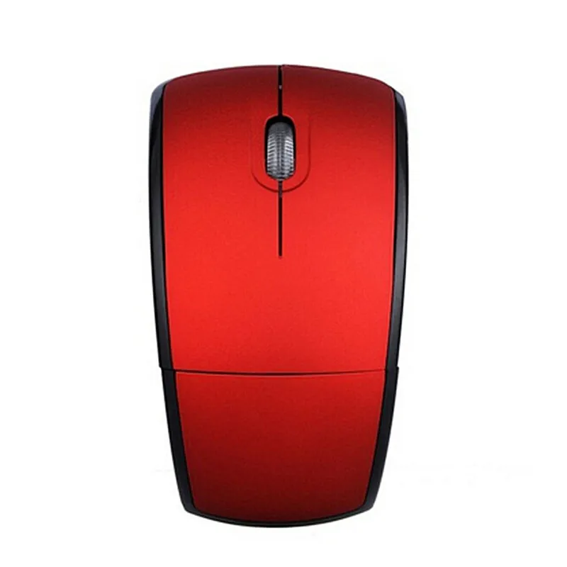 Hot Sale Wireless Mouse 2.4G Computer Mouse Foldable Folding Optical Mice USB Receiver for Laptop PC Computer Desktop Office