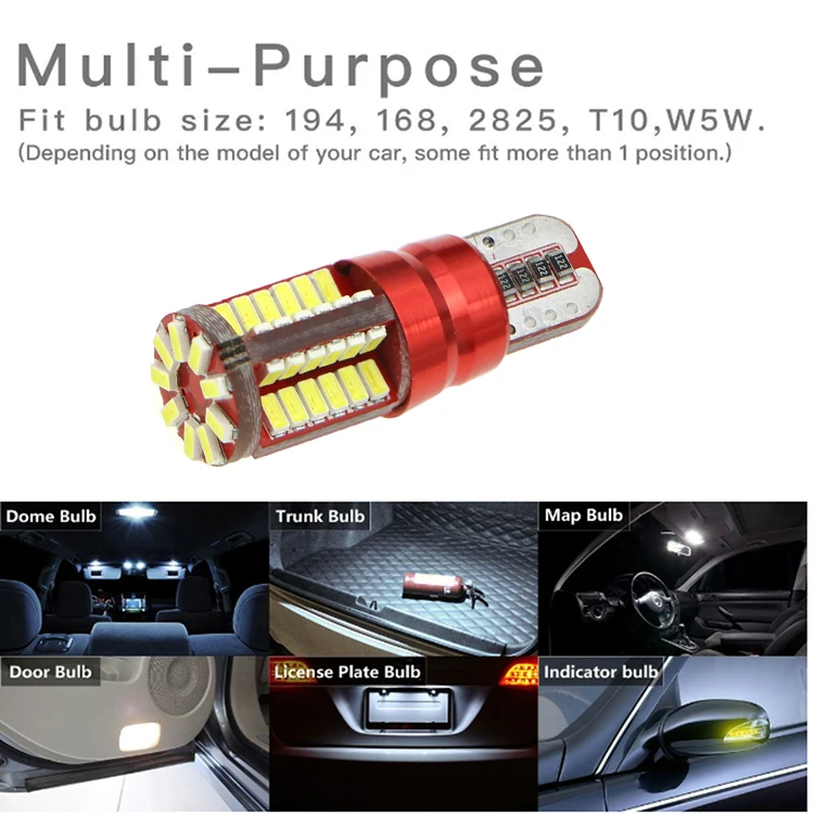 T10 car lights
