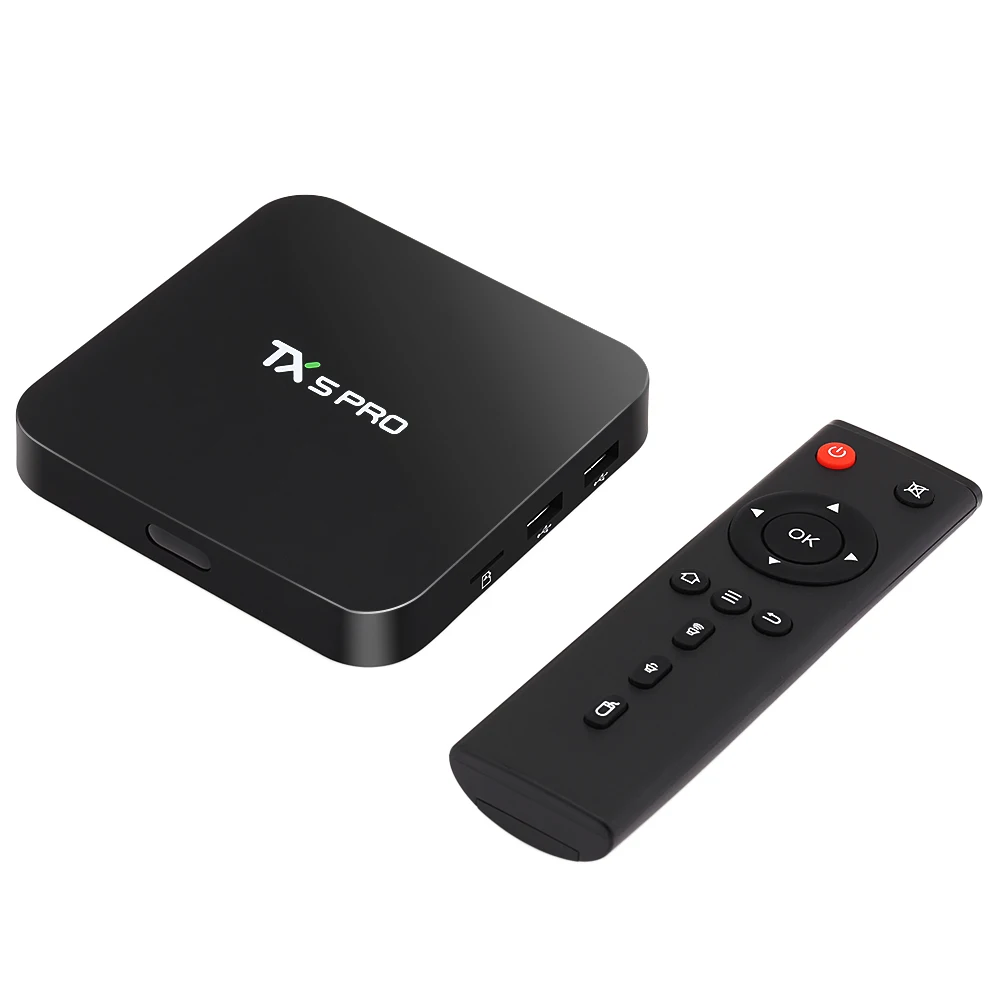 

Tanix TX5 Pro TV Box Android 6.0 2G RAM 16G Amlogic S905X Bluetooth 4.0 Dual Wifi 4K H.265 Home Media player Set Top Box