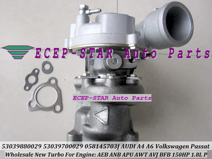 K03 53039880029 53039700029 058145703J Turbo Turbocharger For AUDI A4 A6 VW VOLKSWAGE Passat 1.8T AEB ANB APU AWT AVJ BFB 150HP
